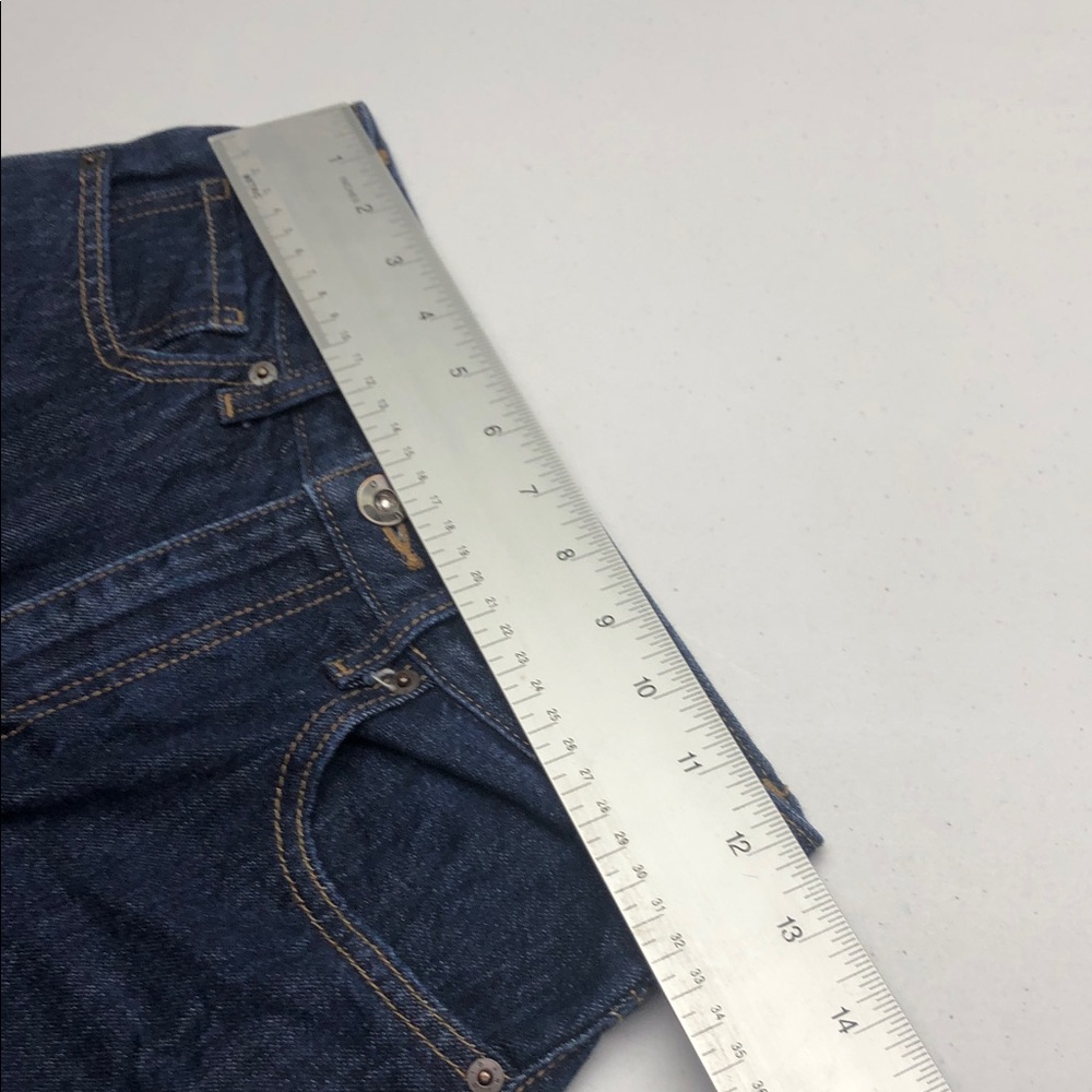 LIKE NEW UNIQLO WIDE LEG STRAIGHT JEANS 24x27 ⭐️ - Picture 11 of 13